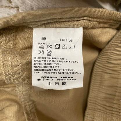 【中古品】【メンズ】 STUSSY ステューシー BRUSHED BEACH PANT ブラッシュド ビーチ パンツ ボトムス 153-260702-ss-07-tei サイズ：M カラー：ベージュ 万代Net店