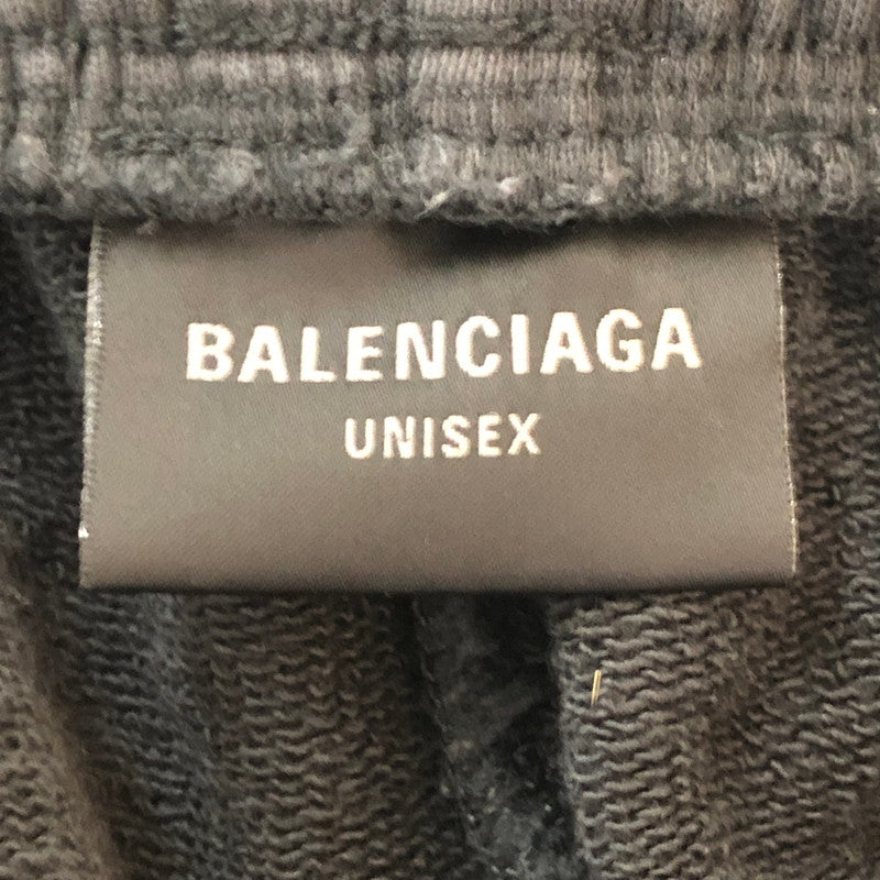 【中古品】【メンズ/レディース】 BALENCIAGA バレンシアガ BASKETBALL SHORT PANTS 2024 01938 バスケットボール ショートパンツ ボトムス ハーフパンツ ショーツ 152-251003-yo-19-tei サイズ：S カラー：チャコール 万代Net店