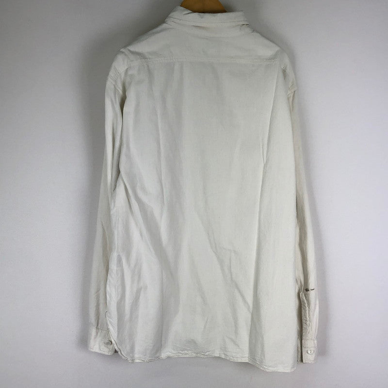 【中古品】【メンズ】 Buzz Rickson's バズリクソンズ WHITE CHAMBRAY WORK SHIRT BR25996 ホワイト シャンブレー ワークシャツ トップス 長袖 145-251127-ts-20-tei サイズ：17-17 カラー：ホワイト 万代Net店
