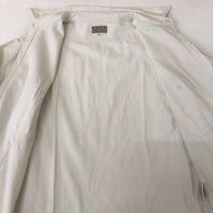 【中古品】【メンズ】 Buzz Rickson's バズリクソンズ WHITE CHAMBRAY WORK SHIRT BR25996 ホワイト シャンブレー ワークシャツ トップス 長袖 145-251127-ts-20-tei サイズ：17-17 カラー：ホワイト 万代Net店