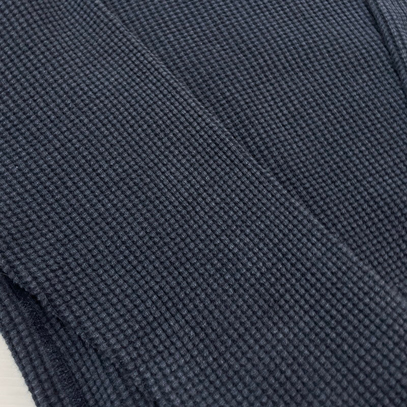 【中古品】【メンズ】 JACKMAN ジャックマン WAFFLE MIDNECK L/S TEE JM7200 ワッフル ミッドネック ロングスリーブ Tシャツ 長袖 トップス 145-251229-yo-06-tei サイズ：L カラー：ネイビー 万代Net店