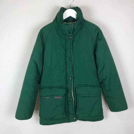 【現状渡し品】【レディース】 REI Co-op レクリエーショナル・イクイップメント・インコーポレイテッド 70~80's PADDED JACKET VINTAGE 70～80年代 中綿ジャケット ヴィンテージ アウター 169-251212-ks-16-tei サイズ：WS カラー：グリーン 万代Net店