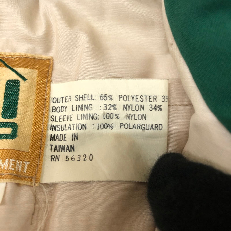 【現状渡し品】【レディース】 REI Co-op レクリエーショナル・イクイップメント・インコーポレイテッド 70~80's PADDED JACKET VINTAGE 70～80年代 中綿ジャケット ヴィンテージ アウター 169-251212-ks-16-tei サイズ：WS カラー：グリーン 万代Net店