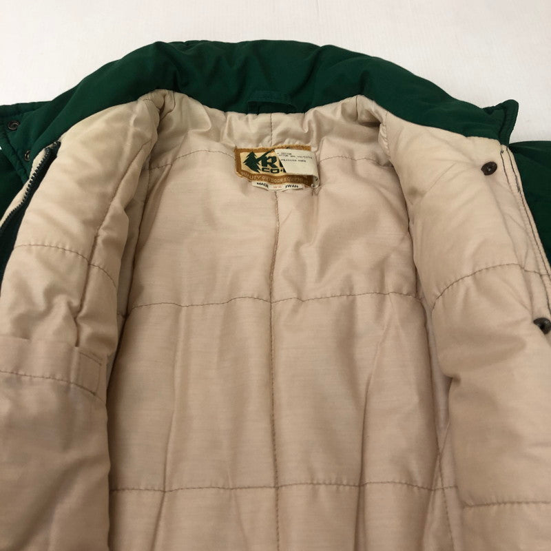 【現状渡し品】【レディース】 REI Co-op レクリエーショナル・イクイップメント・インコーポレイテッド 70~80's PADDED JACKET VINTAGE 70～80年代 中綿ジャケット ヴィンテージ アウター 169-251212-ks-16-tei サイズ：WS カラー：グリーン 万代Net店