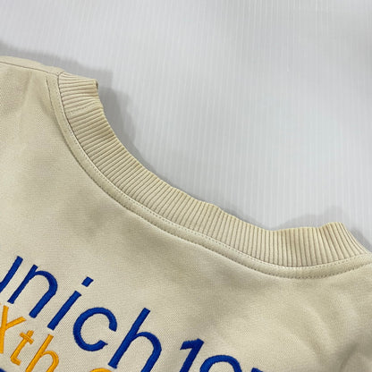 【中古品】【メンズ】 adidas アディダス 80’s OLYMPIC CENTENNIAL COLLECTION SWEAT VINTAGE 80年代 オリンピック センテニアル コレクション スウェット 長袖 トップス トレーナー ヴィンテージ 148-251003-yo-07-tei サイズ：XL カラー：アイボリー 万代Net店