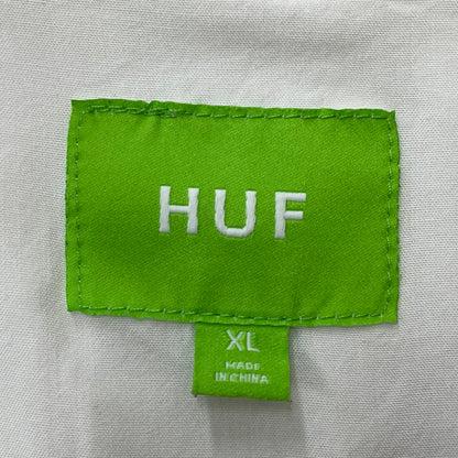 【中古品】【メンズ】 HUF ハフ SEDUCTIVE RESORT TOP セダクティブ リソート トップ 半袖 トップス 142-260801-sa-20-tei サイズ：XL カラー：ホワイト 万代Net店