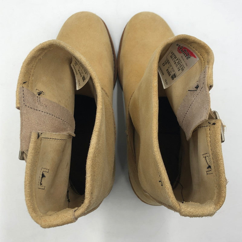 【中古品】【メンズ】 RED WING レッドウィング ENGINEER BOOTS 8268 エンジニア ブーツ 靴 USA製 164-251019-ks-08-tei カラー：ベージュ 万代Net店