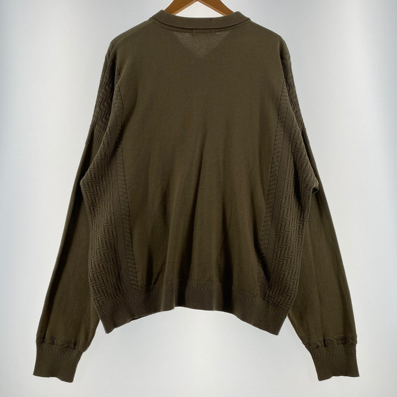 中古品】【メンズ】 YASHIKI ヤシキ SAZANAMI COLLAR CARDIGAN MADE IN