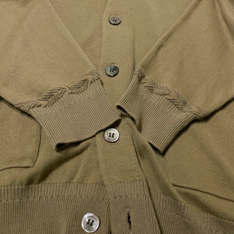 中古品】【メンズ】 YASHIKI ヤシキ SAZANAMI COLLAR CARDIGAN MADE IN