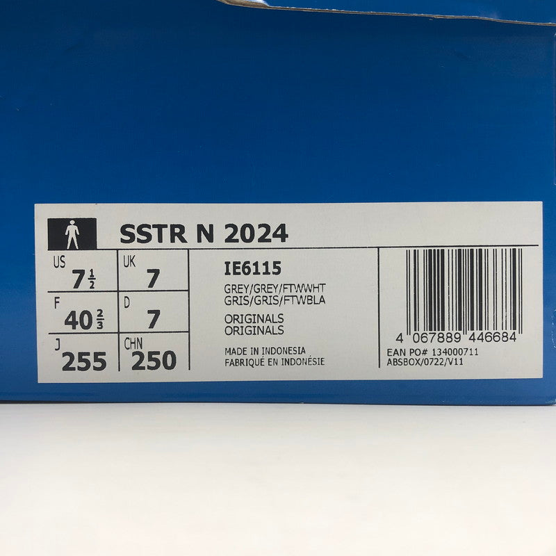 【中古美品】【メンズ】 adidas アディダス × NEIGHBORHOOD ネイバーフッド 別注 コラボ SSTR E 2024 IE6115 スーパースター2024 スニーカー 靴 161-251217-ks-13-tei カラー：グレー/フットウェアホワイト 万代Net店