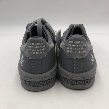 【中古美品】【メンズ】 adidas アディダス × NEIGHBORHOOD ネイバーフッド 別注 コラボ SSTR E 2024 IE6115 スーパースター2024 スニーカー 靴 161-251217-ks-13-tei カラー：グレー/フットウェアホワイト 万代Net店