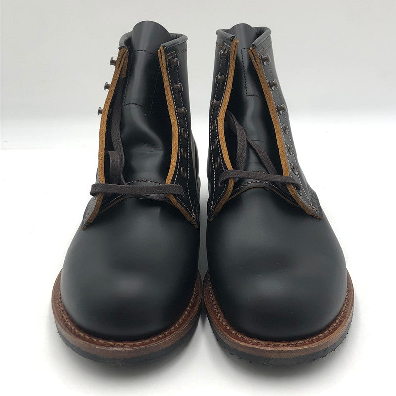 【中古品】【メンズ】 RED WING レッドウィング BECKMAN FLATBOX 9060 ベックマン フラットボックス ブーツ 靴 USA製 164-251019-ks-04-tei カラー：ブラック 万代Net店