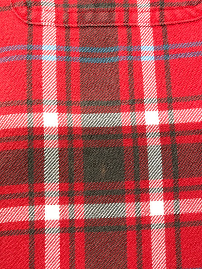 【中古品】【メンズ】 J.CREW ジェイクルー Style 22138 Flannel Shirt フランネルシャツ トップス 145-260819-SH-12-hon サイズ：L カラー：レッド 万代Net店