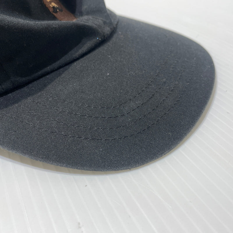 【中古品】【メンズ】 A BATHING APE アベイシングエイプ POCKET CAP 007CPJ301001M ポケットキャップ 帽子 ストラップ付き 185-260715-ko-07-tei サイズ：F カラー：ブラック 万代Net店