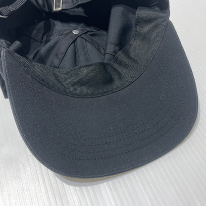 【中古品】【メンズ】 A BATHING APE アベイシングエイプ POCKET CAP 007CPJ301001M ポケットキャップ 帽子 ストラップ付き 185-260715-ko-07-tei サイズ：F カラー：ブラック 万代Net店