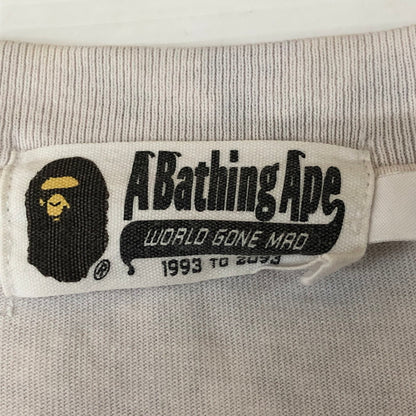 【中古品】【メンズ】 A BATHING APE アベイシングエイプ TIE DYE BATHING APE TEE 001CSJ801005M タイダイ ベイシング エイプ Tシャツ 半袖 トップス 142-251126-ks-11-tei サイズ：XL カラー：ホワイト 万代Net店