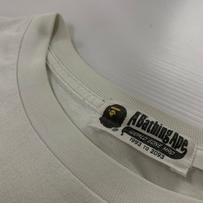 【中古品】【メンズ】 ART PRINT JACQUARD RELAXED FITTEE 001CSK301311M アートプリント ジャカード リラックス フィット Tシャツ トップス 半袖 142-251115-ts-04-fuzh サイズ：XL カラー：ホワイト 万代Net店