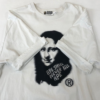 【中古品】【メンズ】 ART PRINT JACQUARD RELAXED FITTEE 001CSK301311M アートプリント ジャカード リラックス フィット Tシャツ トップス 半袖 142-251115-ts-04-fuzh サイズ：XL カラー：ホワイト 万代Net店