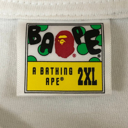 【現状渡し品】【メンズ】 A BATHING APE アベイシングエイプ BAPE STORE SAPPORO APE HEAD TEE 001TEJ721070F ベイプストア サッポロ エイプヘッド Tシャツ 半袖 トップス 142-251126-ks-09-tei サイズ：2XL カラー：ホワイト 万代Net店