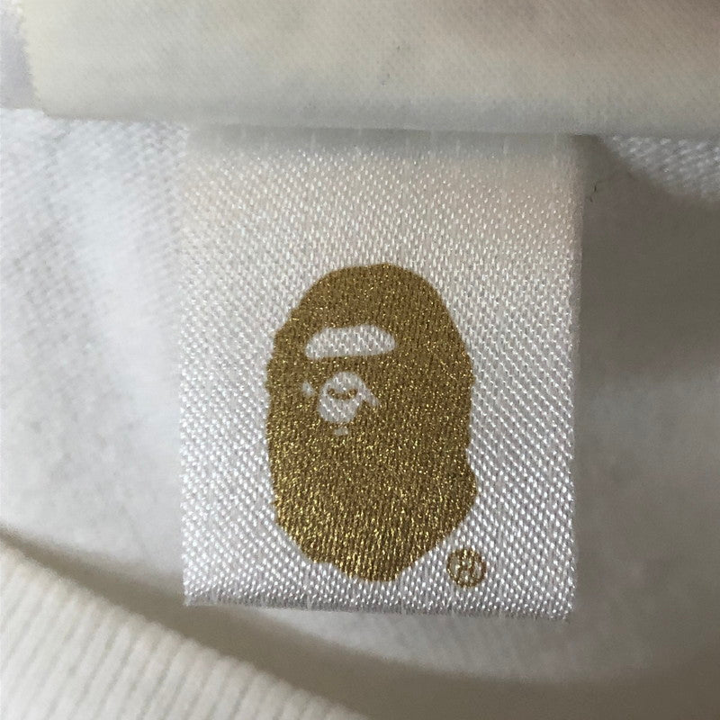 【現状渡し品】【メンズ】 A BATHING APE アベイシングエイプ BAPE STORE SAPPORO APE HEAD TEE 001TEJ721070F ベイプストア サッポロ エイプヘッド Tシャツ 半袖 トップス 142-251126-ks-09-tei サイズ：2XL カラー：ホワイト 万代Net店