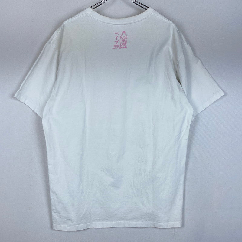 【現状渡し品】【メンズ】 A BATHING APE アベイシングエイプ SAKURA VIEWING S/S Tシャツ サクラ ビューイング ショートスリーブ Tシャツ トップス 半袖 142-260124-ko-15-fuz サイズ：2XL カラー：ホワイト 万代Net店