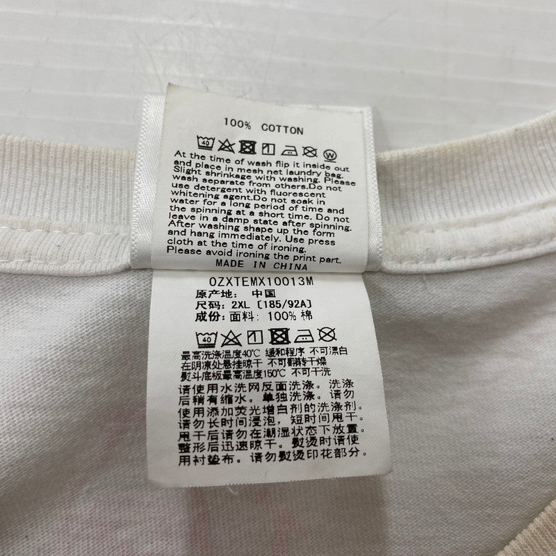 【現状渡し品】【メンズ】 A BATHING APE アベイシングエイプ SAKURA VIEWING S/S Tシャツ サクラ ビューイング ショートスリーブ Tシャツ トップス 半袖 142-260124-ko-15-fuz サイズ：2XL カラー：ホワイト 万代Net店