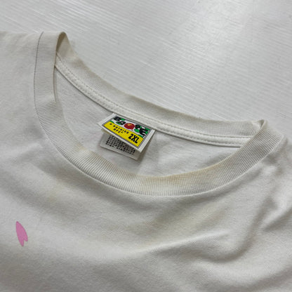 【現状渡し品】【メンズ】 A BATHING APE アベイシングエイプ SAKURA VIEWING S/S Tシャツ サクラ ビューイング ショートスリーブ Tシャツ トップス 半袖 142-260124-ko-15-fuz サイズ：2XL カラー：ホワイト 万代Net店