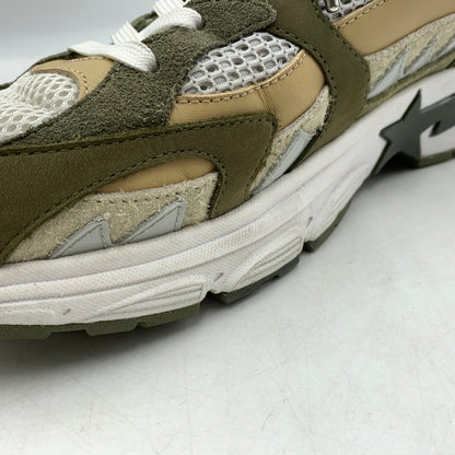 【中古品】【メンズ】 A BATHING APE アベイシングエイプ SHARK STA #2 MX91308 シャークスタ スニーカー 靴 シューズ 162-260627-ko-10-tei サイズ：29cm カラー：オリーブ 万代Net店