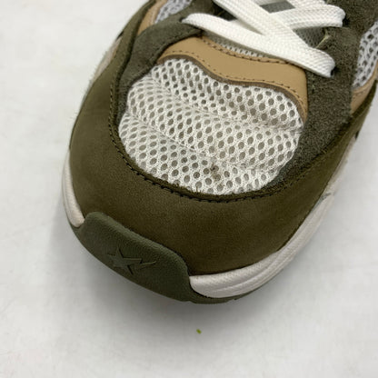 【中古品】【メンズ】 A BATHING APE アベイシングエイプ SHARK STA #2 MX91308 シャークスタ スニーカー 靴 シューズ 162-260627-ko-10-tei サイズ：29cm カラー：オリーブ 万代Net店