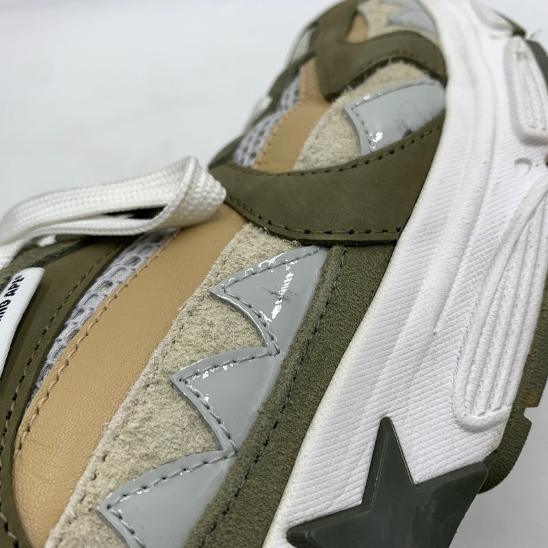 【中古品】【メンズ】 A BATHING APE アベイシングエイプ SHARK STA #2 MX91308 シャークスタ スニーカー 靴 シューズ 162-260627-ko-10-tei サイズ：29cm カラー：オリーブ 万代Net店