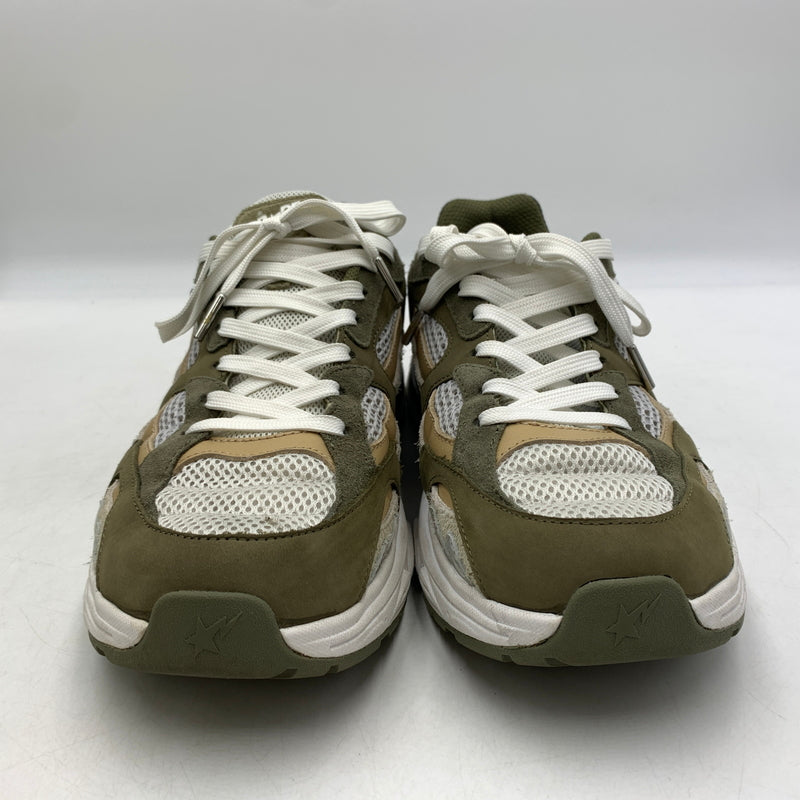 【中古品】【メンズ】 A BATHING APE アベイシングエイプ SHARK STA #2 MX91308 シャークスタ スニーカー 靴 シューズ 162-260627-ko-10-tei サイズ：29cm カラー：オリーブ 万代Net店