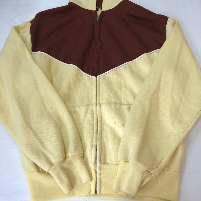 【現状渡し品】【メンズ】 UNKNOWN 50's FULL ZIP PARKER VINTAGE 50年代 フルジップ パーカ ヴィンテージ 長袖 トップス 145-251009-ks-13-tei サイズ：L カラー：イエロー 万代Net店