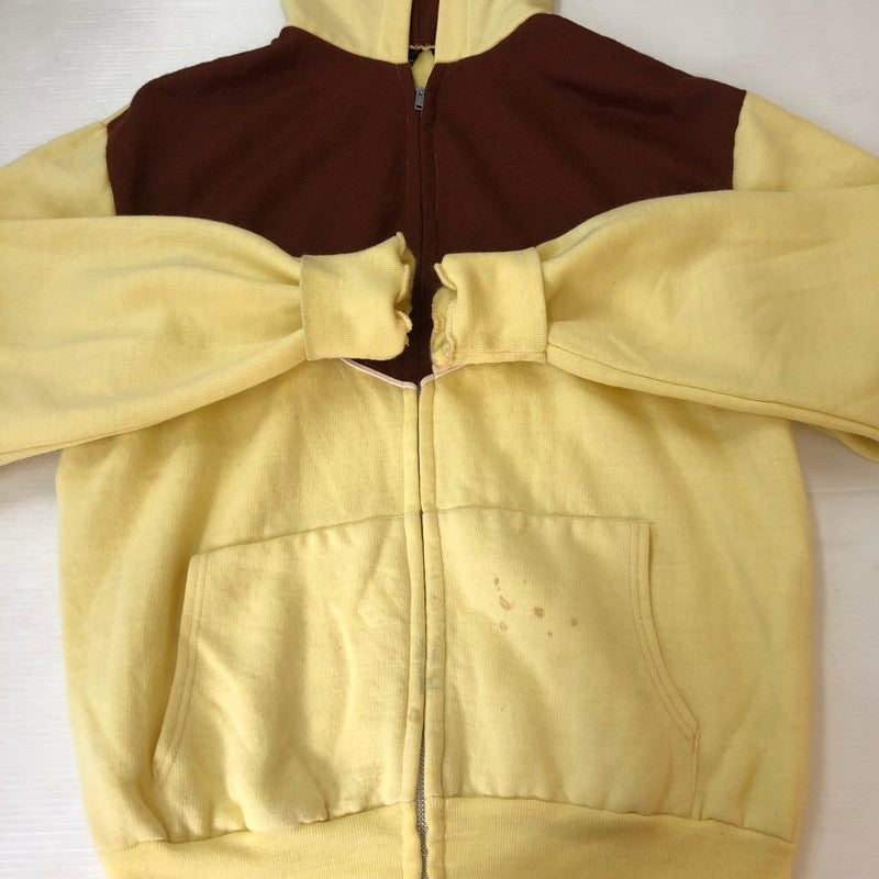 【現状渡し品】【メンズ】 UNKNOWN 50's FULL ZIP PARKER VINTAGE 50年代 フルジップ パーカ ヴィンテージ 長袖 トップス 145-251009-ks-13-tei サイズ：L カラー：イエロー 万代Net店