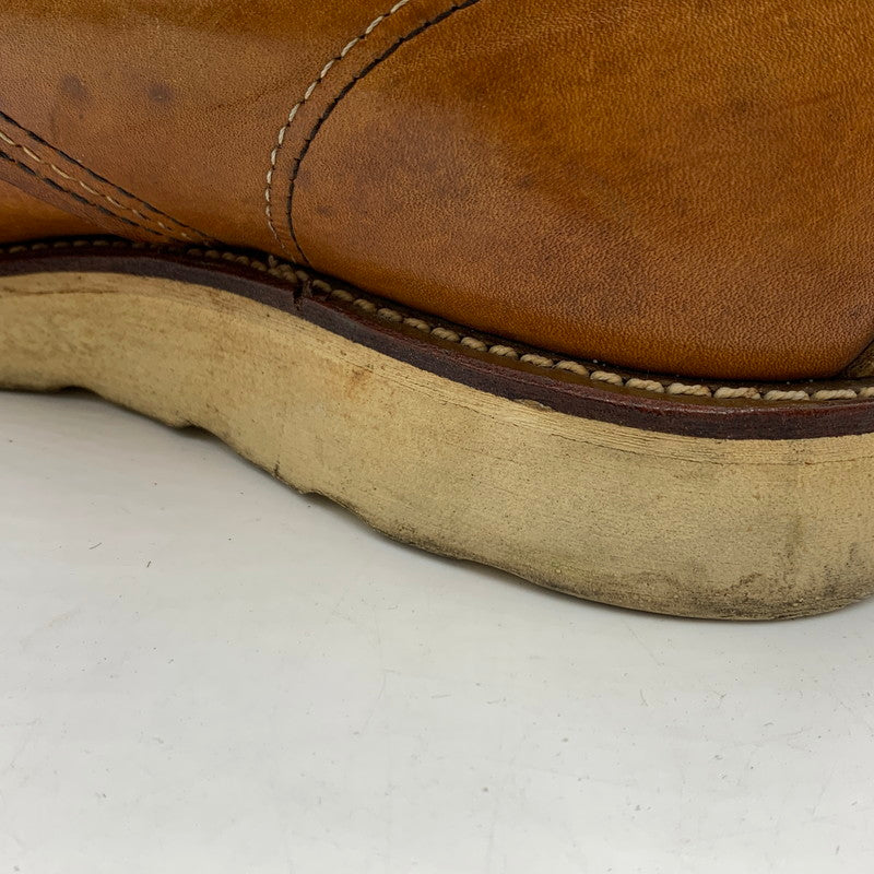 【現状渡し品】【メンズ】 RED WING レッドウィング 90's ６INCH CLASSIC MOC BOOTS 8871 90年代 6インチ クラシック モックトゥ ブーツ 靴 ワークブーツ レザー 164-251209-ts-04-tei サイズ：7.5E カラー：ブラウン 万代Net店
