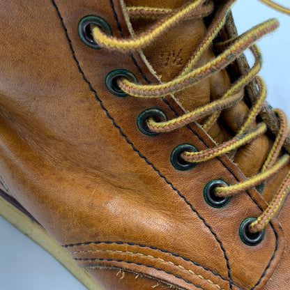 【現状渡し品】【メンズ】 RED WING レッドウィング 90's ６INCH CLASSIC MOC BOOTS 8871 90年代 6インチ クラシック モックトゥ ブーツ 靴 ワークブーツ レザー 164-251209-ts-04-tei サイズ：7.5E カラー：ブラウン 万代Net店