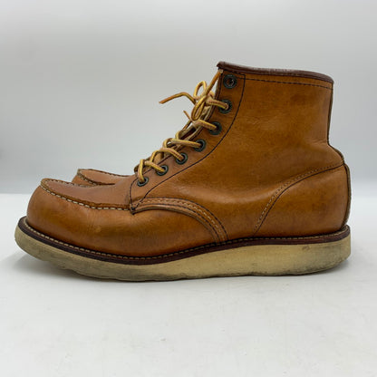 【現状渡し品】【メンズ】 RED WING レッドウィング 90's ６INCH CLASSIC MOC BOOTS 8871 90年代 6インチ クラシック モックトゥ ブーツ 靴 ワークブーツ レザー 164-251209-ts-04-tei サイズ：7.5E カラー：ブラウン 万代Net店