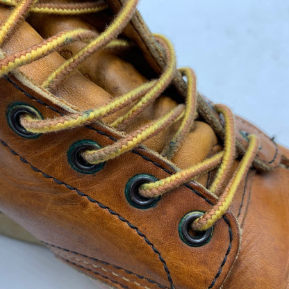 【現状渡し品】【メンズ】 RED WING レッドウィング 90's ６INCH CLASSIC MOC BOOTS 8871 90年代 6インチ クラシック モックトゥ ブーツ 靴 ワークブーツ レザー 164-251209-ts-04-tei サイズ：7.5E カラー：ブラウン 万代Net店