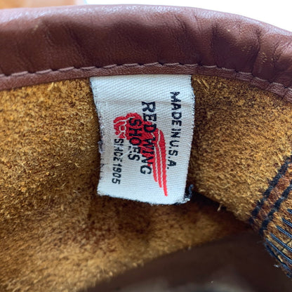 【現状渡し品】【メンズ】 RED WING レッドウィング 90's ６INCH CLASSIC MOC BOOTS 8871 90年代 6インチ クラシック モックトゥ ブーツ 靴 ワークブーツ レザー 164-251209-ts-04-tei サイズ：7.5E カラー：ブラウン 万代Net店