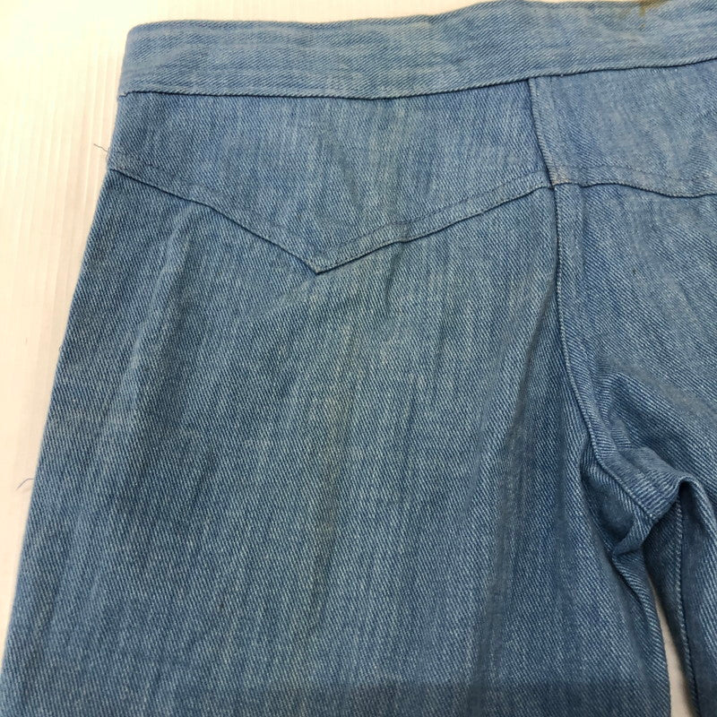 【現状渡し品】【メンズ】 PLUSHBOTTOMS プラッシュボトムズ FLARE DENIM PANTS フレア デニムパンツ ボトムス ジーンズ 156-251225-ks-04-tei サイズ：表記サイズなし カラー：インディゴ 万代Net店
