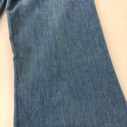 【現状渡し品】【メンズ】 PLUSHBOTTOMS プラッシュボトムズ FLARE DENIM PANTS フレア デニムパンツ ボトムス ジーンズ 156-251225-ks-04-tei サイズ：表記サイズなし カラー：インディゴ 万代Net店