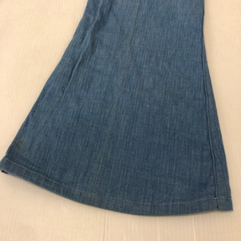 【現状渡し品】【メンズ】 PLUSHBOTTOMS プラッシュボトムズ FLARE DENIM PANTS フレア デニムパンツ ボトムス ジーンズ 156-251225-ks-04-tei サイズ：表記サイズなし カラー：インディゴ 万代Net店