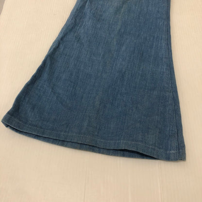 【現状渡し品】【メンズ】 PLUSHBOTTOMS プラッシュボトムズ FLARE DENIM PANTS フレア デニムパンツ ボトムス ジーンズ 156-251225-ks-04-tei サイズ：表記サイズなし カラー：インディゴ 万代Net店