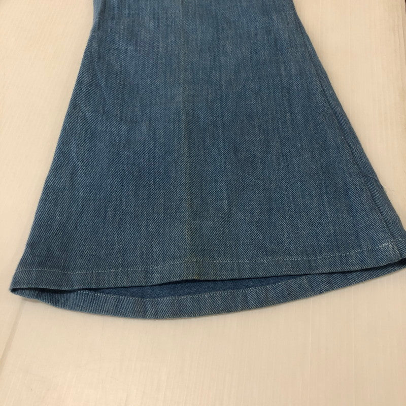 【現状渡し品】【メンズ】 PLUSHBOTTOMS プラッシュボトムズ FLARE DENIM PANTS フレア デニムパンツ ボトムス ジーンズ 156-251225-ks-04-tei サイズ：表記サイズなし カラー：インディゴ 万代Net店