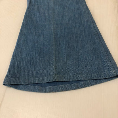【現状渡し品】【メンズ】 PLUSHBOTTOMS プラッシュボトムズ FLARE DENIM PANTS フレア デニムパンツ ボトムス ジーンズ 156-251225-ks-04-tei サイズ：表記サイズなし カラー：インディゴ 万代Net店