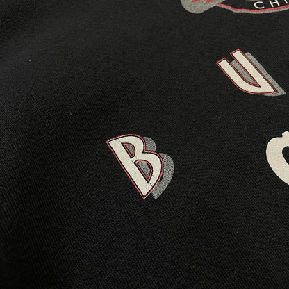 【中古品】【メンズ】 SALEM SPORTSWEAR サレム スポーツウェア CHICAGO BULLS SWEAT シカゴ ブルズ スウェット 長袖 トレーナー 145-251229-yo-04-fuzh サイズ：L カラー：ブラック 万代Net店