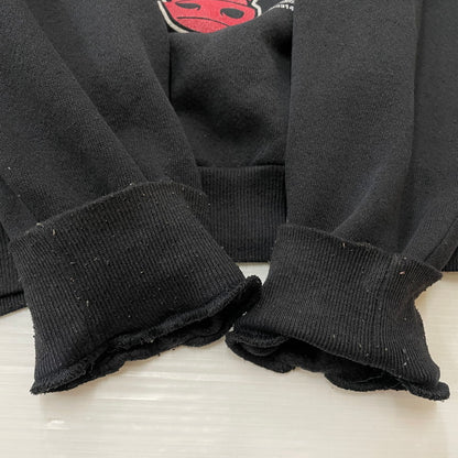 【中古品】【メンズ】 SALEM SPORTSWEAR サレム スポーツウェア CHICAGO BULLS SWEAT シカゴ ブルズ スウェット 長袖 トレーナー 145-251229-yo-04-fuzh サイズ：L カラー：ブラック 万代Net店