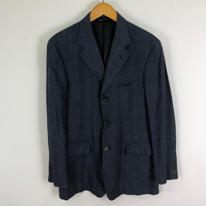 【中古品】【メンズ】 Brooks Brothers ブルックスブラザーズ TAILORED JACKET テーラード ジャケット アウター 三角タグ 145-251124-yo-18-tei サイズ：38SHT 32W カラー：スモーキーネイビー(グレー/ネイビー系) 万代Net店