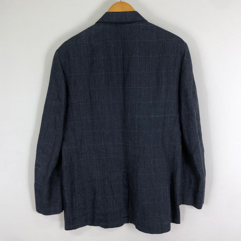 【中古品】【メンズ】 Brooks Brothers ブルックスブラザーズ TAILORED JACKET テーラード ジャケット アウター 三角タグ 145-251124-yo-18-tei サイズ：38SHT 32W カラー：スモーキーネイビー(グレー/ネイビー系) 万代Net店