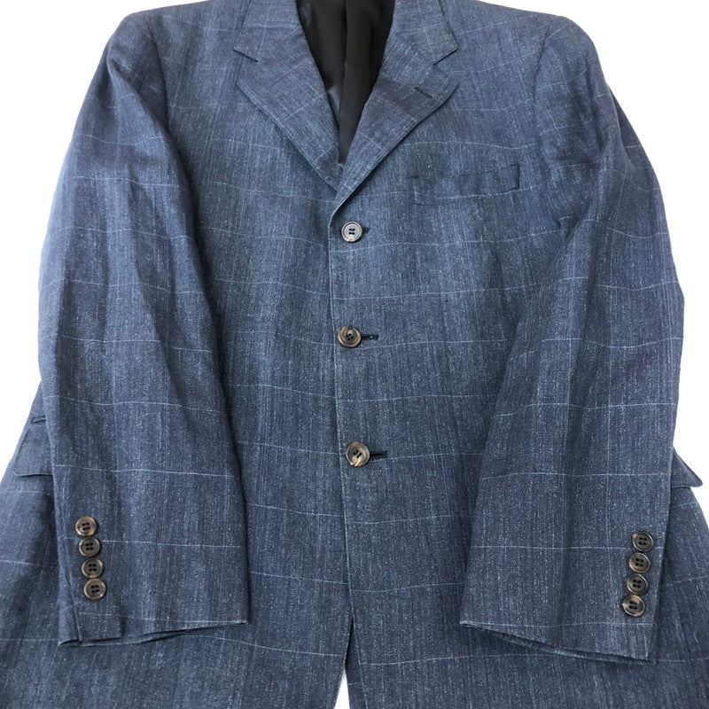 【中古品】【メンズ】 Brooks Brothers ブルックスブラザーズ TAILORED JACKET テーラード ジャケット アウター 三角タグ 145-251124-yo-18-tei サイズ：38SHT 32W カラー：スモーキーネイビー(グレー/ネイビー系) 万代Net店