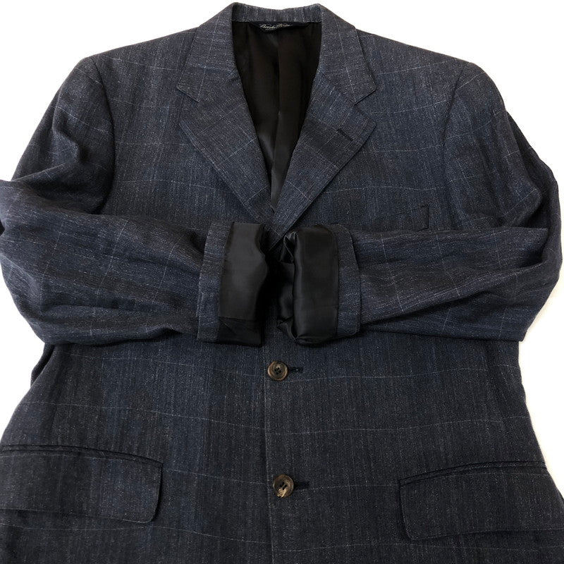 【中古品】【メンズ】 Brooks Brothers ブルックスブラザーズ TAILORED JACKET テーラード ジャケット アウター 三角タグ 145-251124-yo-18-tei サイズ：38SHT 32W カラー：スモーキーネイビー(グレー/ネイビー系) 万代Net店